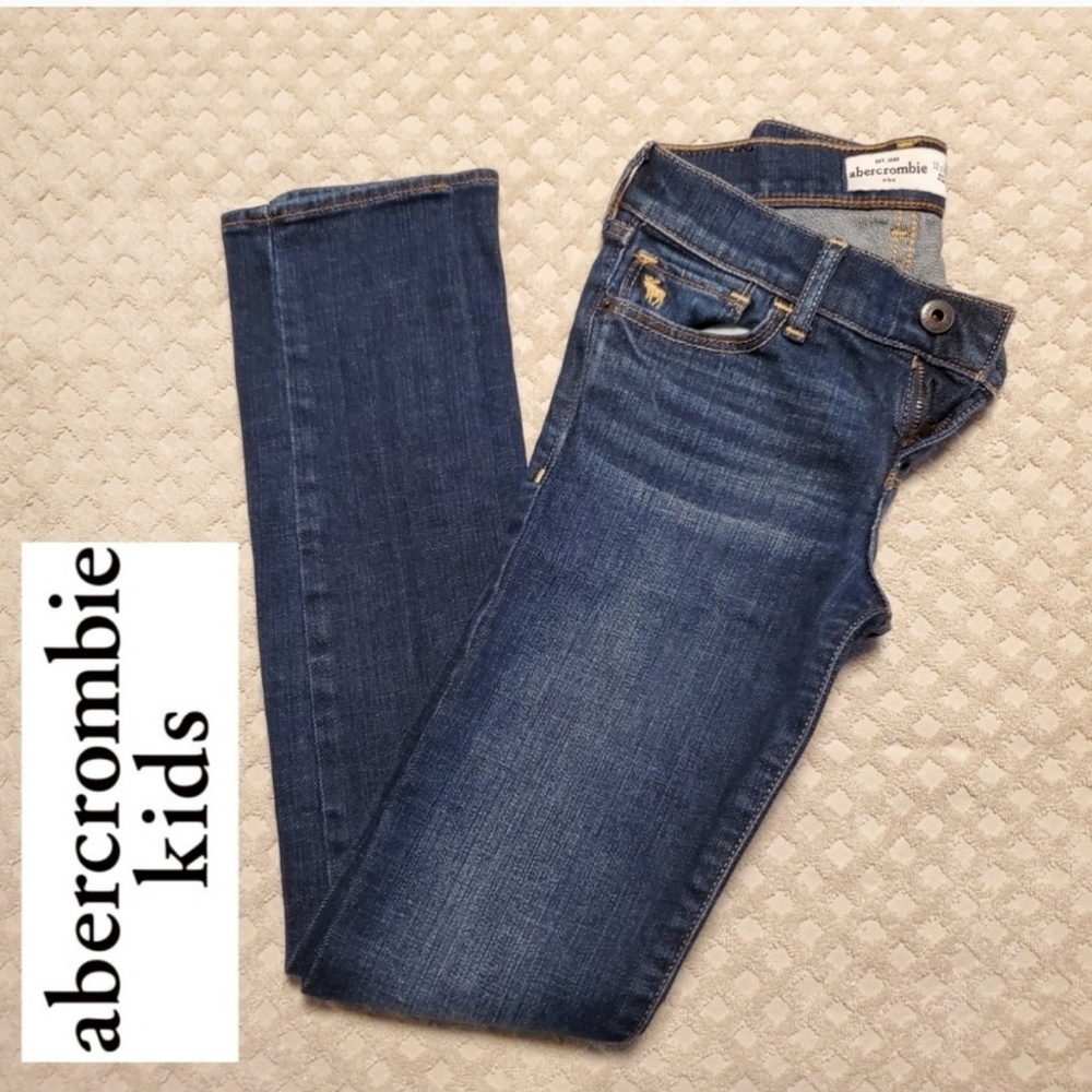 AbercrombieKids Like New dark denim size 12 slim